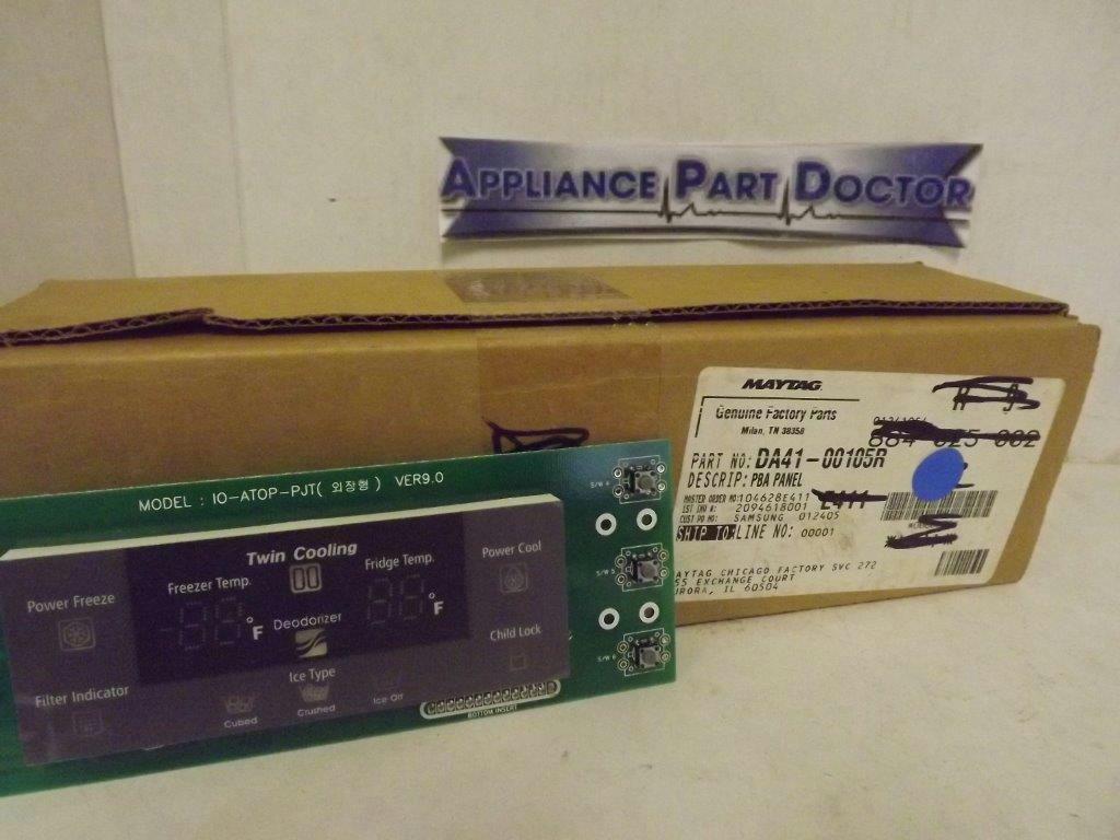 MAYTAG SAMSUNG REFRIGERATOR DA41-00105R PBA PANEL NEW MAYTAG SAMSUNG REFRIGERATOR DA41-00105R PBA PANEL NEW